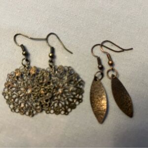 Vintage Coper Earrings
